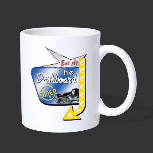 The Dashboard Diner Square Logo - Coffee/Tea Mug