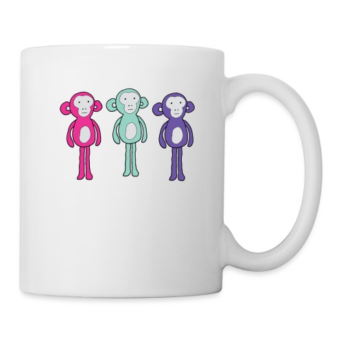 Three chill monkeys - Coffee/Tea Mug