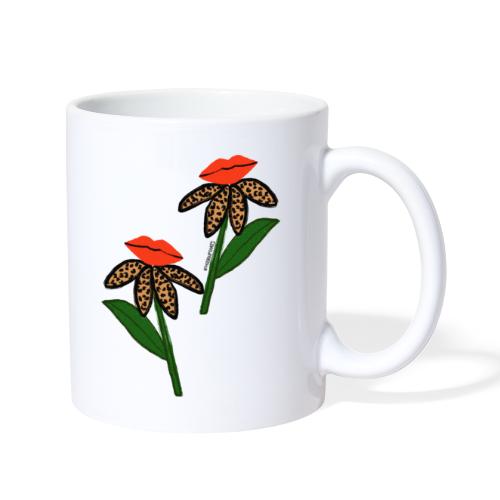 Leopard Lip Flowers - Coffee/Tea Mug