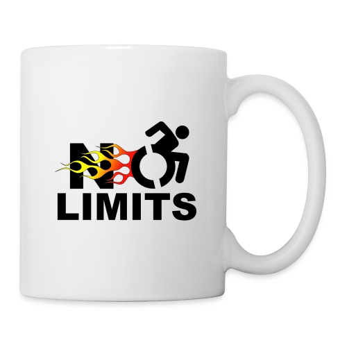 No limits for me with my wheelchair - Coffee/Tea Mug