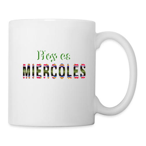 Spanish Teacher Wednesday MIERCOLES A 0805 - Coffee/Tea Mug