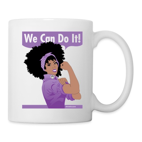 We can do it domestic violence and lupus awareness - Coffee/Tea Mug