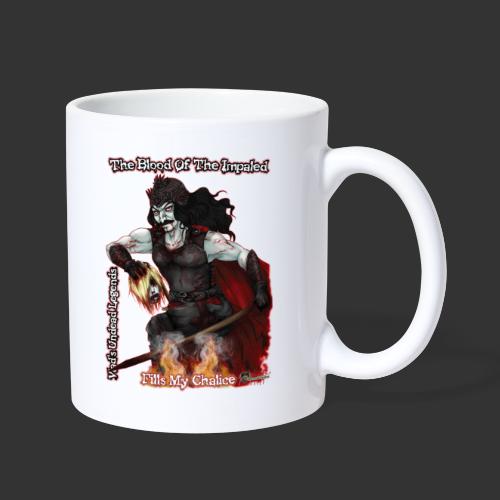 Vlad The Impaler CloseUp Flamed - Coffee/Tea Mug