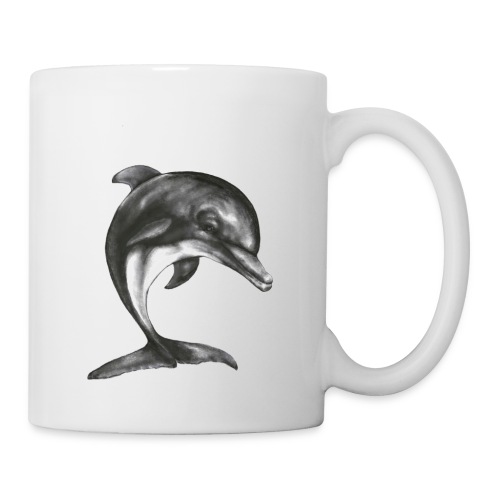 dolphin transparent background - Coffee/Tea Mug