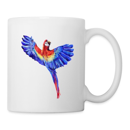 Scarlet macaw parrot - Coffee/Tea Mug