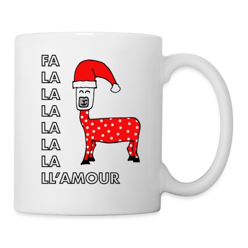 Christmas llama. - Coffee/Tea Mug