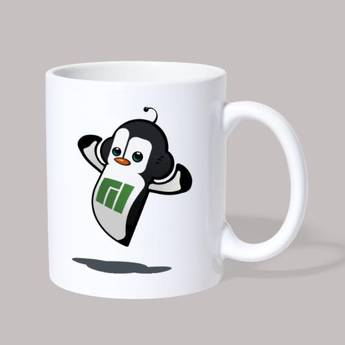 Manjaro Mascot strong left - Coffee/Tea Mug