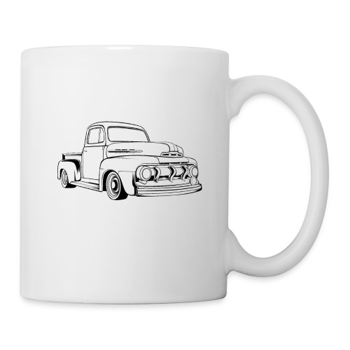 1951 F100 Classic Pickup Truck Men's T-Shirt - Coffee/Tea Mug