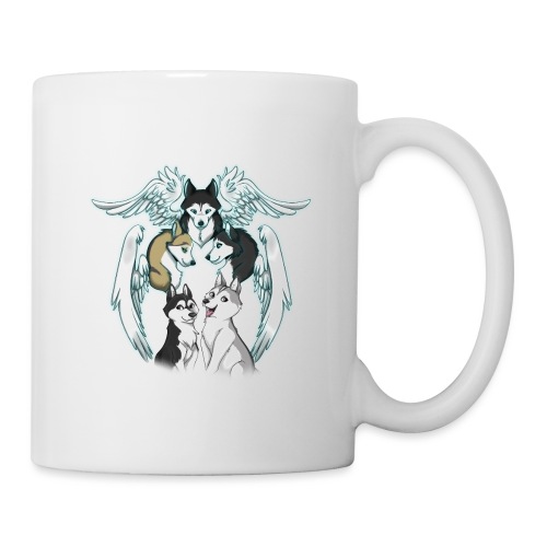 Siberian Husky Angels - Coffee/Tea Mug