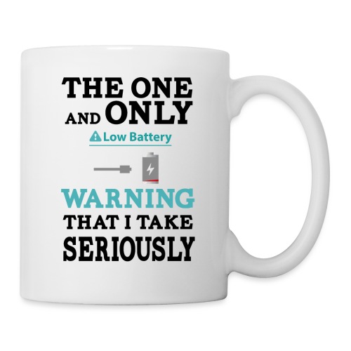 the one and only warning that I wake serios - Coffee/Tea Mug