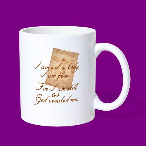 DaVinci's - I am not a body2 - ACIM - Coffee/Tea Mug