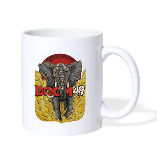Yellow Smoke Elephant by DooM49 - Coffee/Tea Mug