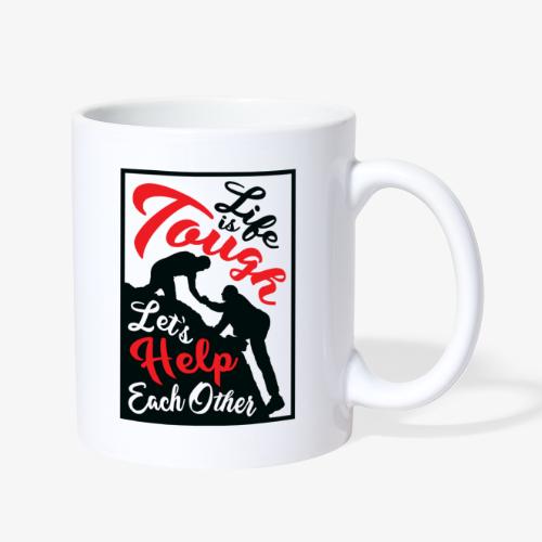 Help Each Other- Dark - Coffee/Tea Mug
