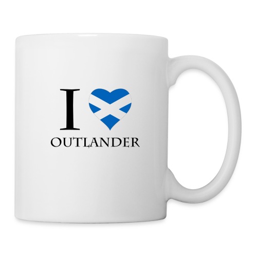 I LOVE OUTLANDER HEART - Coffee/Tea Mug