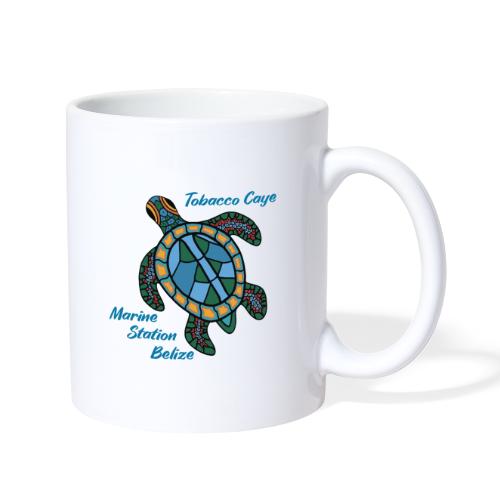 Colourful, tropical turtle design - Coffee/Tea Mug
