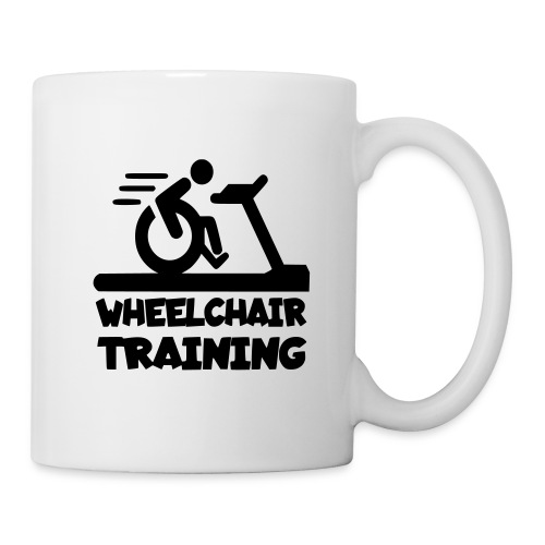 Wheelchair training for lazy wheelchair users - Coffee/Tea Mug
