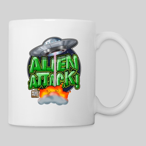 Graffiti Alien Attack - Coffee/Tea Mug
