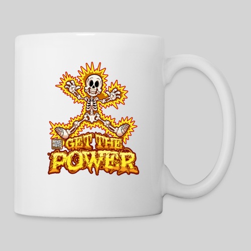 Cartoon Get the Power - Coffee/Tea Mug