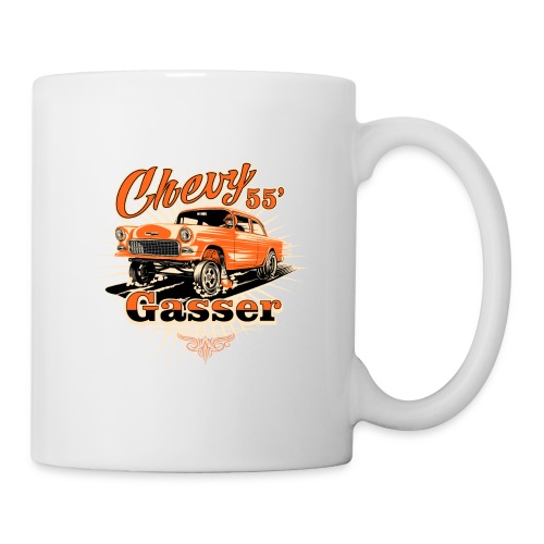 Head’s Up '55 Chevy Gasser T-Shirt - Coffee/Tea Mug