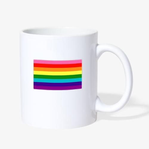 Original Gilbert Baker LGBTQ Rainbow Pride Flag - Coffee/Tea Mug