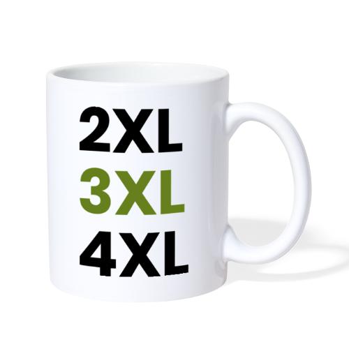 2XL 3XL 4XL - Coffee/Tea Mug