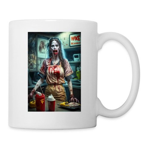 McBrain Kings Worker G02: Zombies In Everyday Life - Coffee/Tea Mug