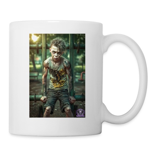 Zombie Kid Playground B09: Zombies Everyday Life - Coffee/Tea Mug