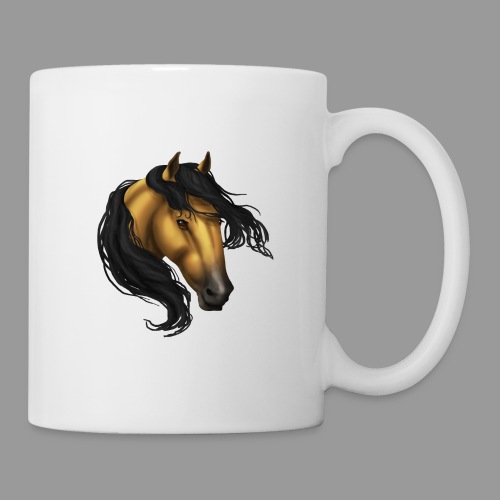 Buckskin Horse Head - Coffee/Tea Mug