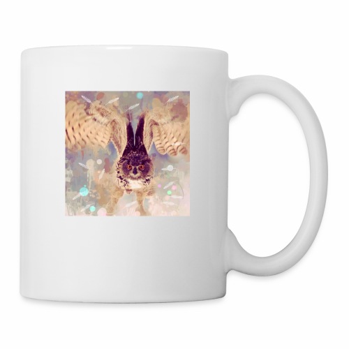 Owl in flight - Coffee/Tea Mug