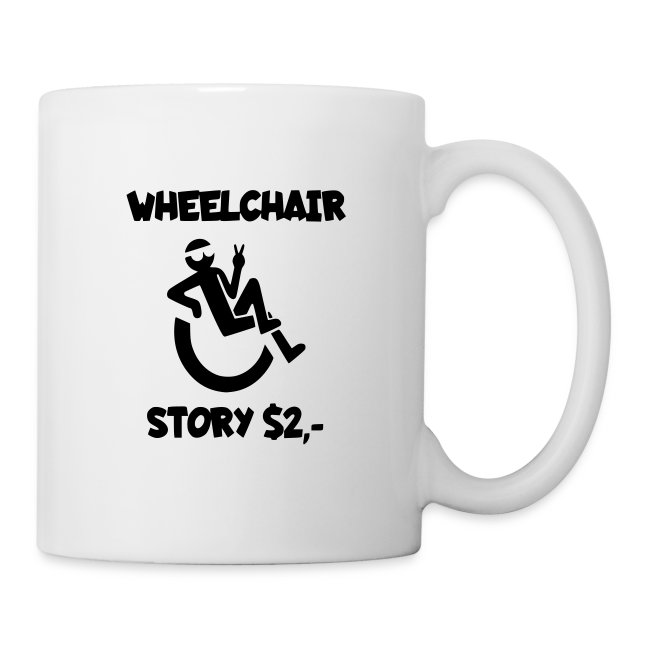 I tell you my wheelchair story for $2. Humor #