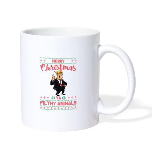 MEERRY CHRISTMAS YA FILTHY ANIMALS - Coffee/Tea Mug