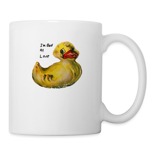 I’m bad at love duck teardrop - Coffee/Tea Mug