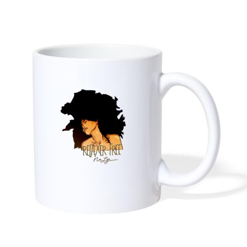 Afro Woman - Relaxer Free No Lye - Coffee/Tea Mug