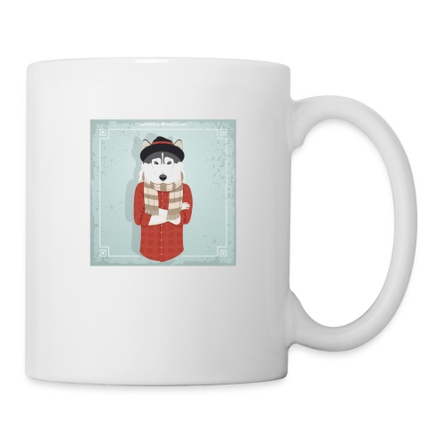 Hispter Dog - Coffee/Tea Mug