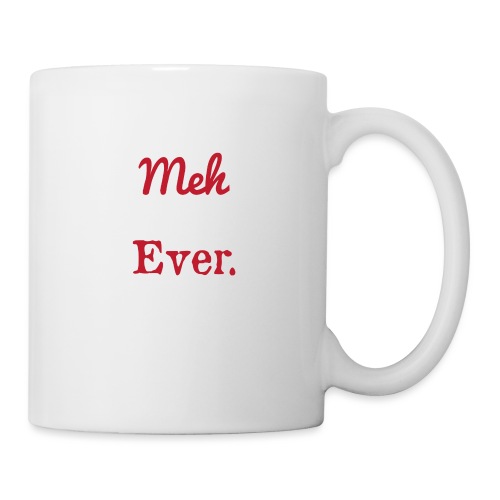 meh parents ever logo Product - Coffee/Tea Mug