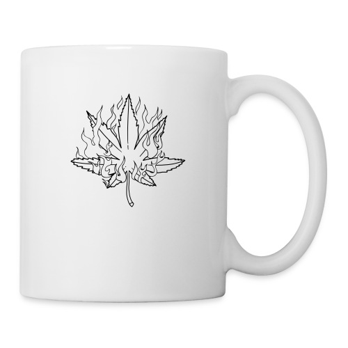 Flaming Pot Leaf - Coffee/Tea Mug