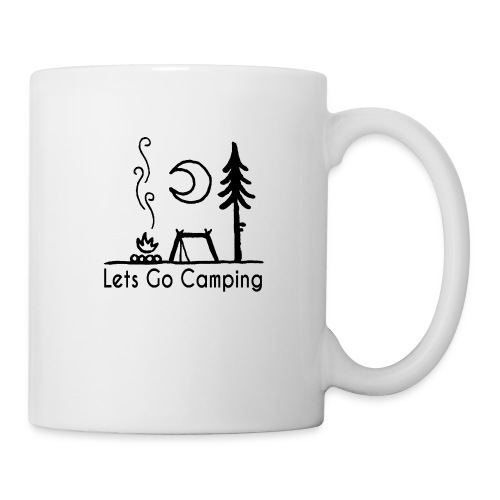 lets go camping camper - Coffee/Tea Mug