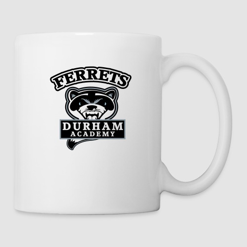 durham academy ferrets logo black - Coffee/Tea Mug