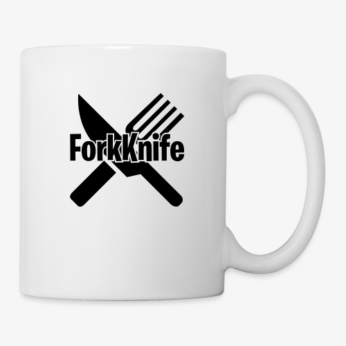 Forkknife Funny Gamer Logo - Coffee/Tea Mug