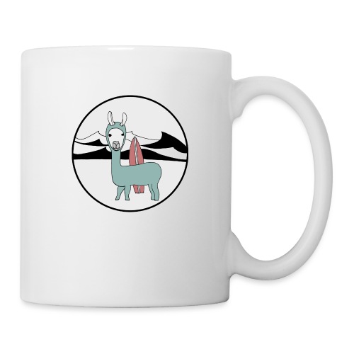 Surfin' llama. - Coffee/Tea Mug