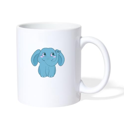 Baby Elephant Happy and Smiling - Coffee/Tea Mug