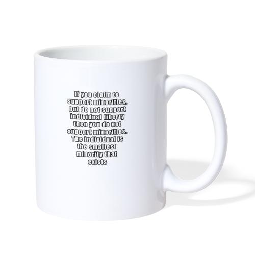 minorities individual liberty - Coffee/Tea Mug