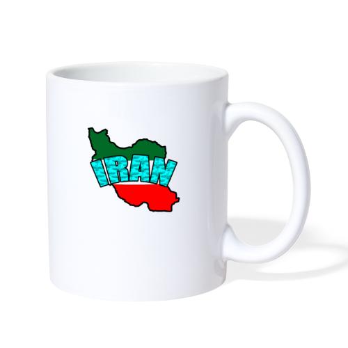 Iran Map Faravahar - Coffee/Tea Mug