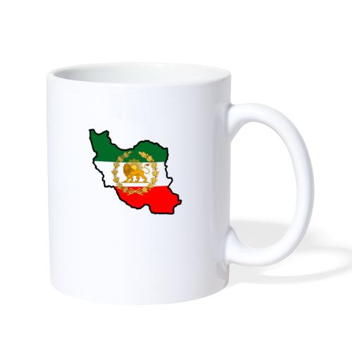 Iran Map Lion Sun 2 - Coffee/Tea Mug