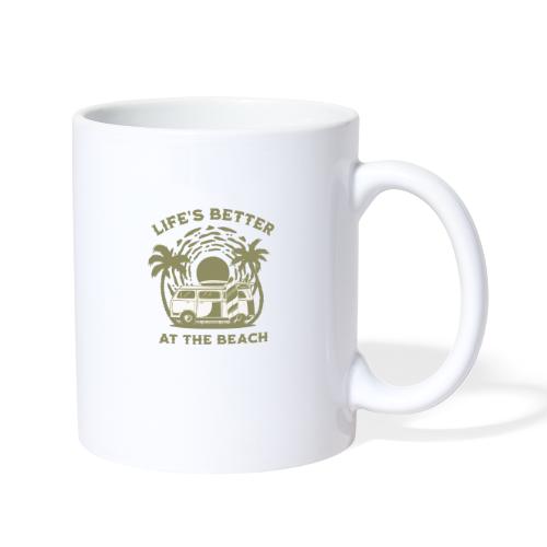 Life is better at the beach - Coffee/Tea Mug