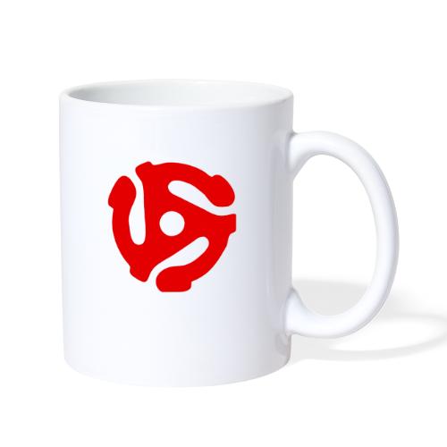 45 adapter red - Coffee/Tea Mug