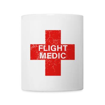 U.S. Flight Paramedic USA Helicopter Paramedics - Coffee/Tea Mug - white - Front