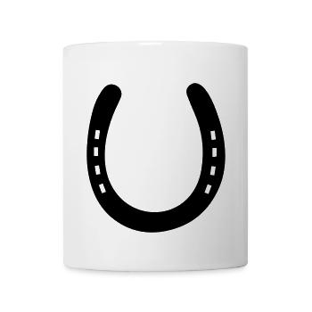 Horseshoe - Coffee/Tea Mug - white - Front