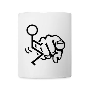 Fuck You - Coffee/Tea Mug - white - Front