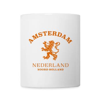 AMSTERDAM Netherlands - Coffee/Tea Mug - white - Front
